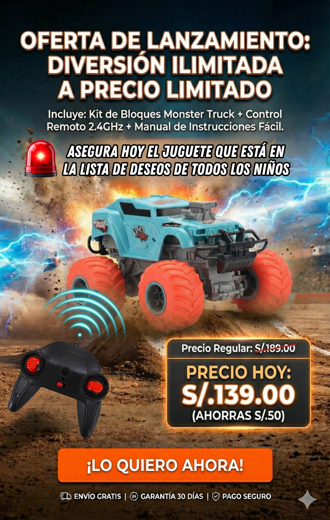 Carro Lego a Control Remoto