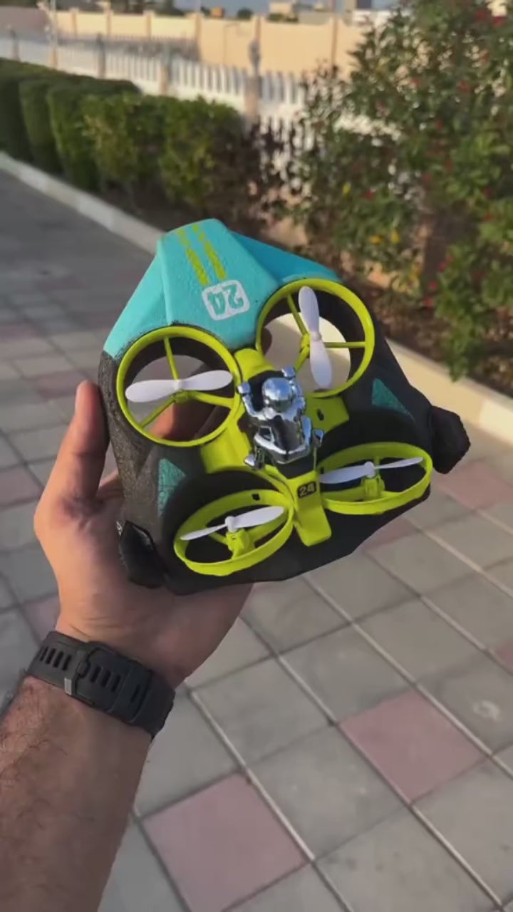 3 en 1 Drone RC - modo mar-tierra-aire vehículo de superficie impermeable juguete cuadricóptero